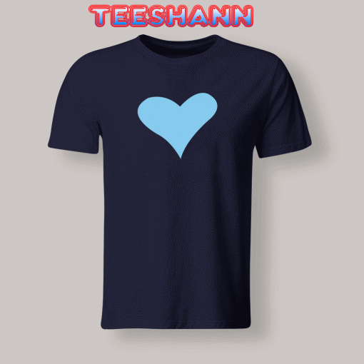 Tshirts Blue Heart