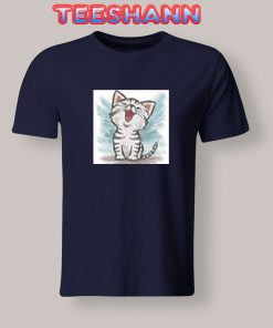 Tshirts American Shorthair happy