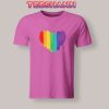 Tshirts LGBTQ Watercolor Love Heart