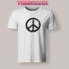 Tshirts Mens Peace Sign