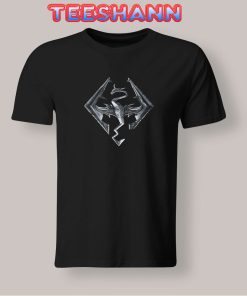 Tshirts Skyrim Logo Iron Embossed in Granite