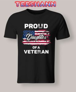 Tshirts Proud Daughter of a Veteran Toddler