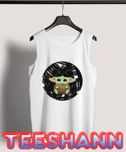 Disney Baby Yoda Mickey Hat Tank Top