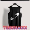 Safety Pin Vector Tank Top