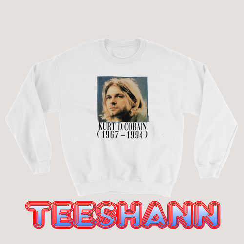 Kurt Cobain Memorial Sweatshirt