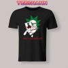 Rick As Joker Parody T-Shirt Cartoon Size S - 3XL