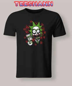 Rick And Morty Joker T-Shirt Tv Series Size S - 3XL