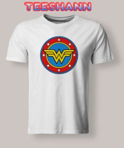Wonder Woman Old Logo T-Shirt Marvel Tee Size S - 3XL