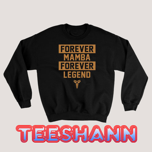 Forever Mamba Forever Legend Sweatshirt RIP Kobe Size S - 3XL