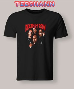 Death Row Records Tupac T-Shirt Unisex Adult Size S - 3XL