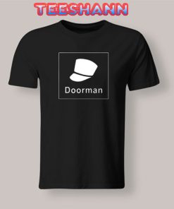 Doorman Shark Tank T-Shirt Graphic Tee Size S - 3XL