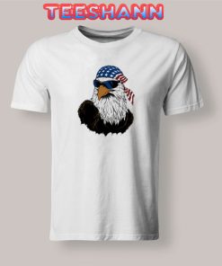 Patriotic Eagle American Flag T-Shirt Unisex Size S - 3XL