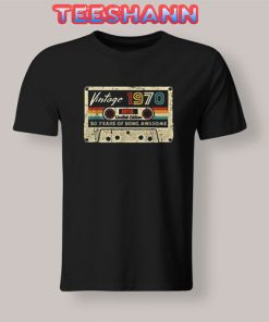Vintage 1970 Limited Edition T-Shirt Unisex Size S - 3XL
