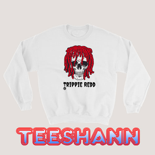 Trippie Redd Skull Sweatshirt Rapper Unisex Size S - 3XL