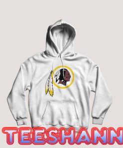 Gold Redskins Graphic Hoodie Washington Size S - 3XL