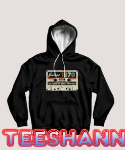 Vintage 1970 Limited Edition Hoodie Unisex Size S - 3XL