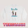 Rick And Roll Clipart Sweatshirt Parody Cartoon Size S - 3XL