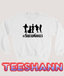 Scooby Doo Squad Goals Sweatshirt Siluet Size S - 3XL