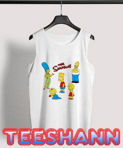 The Simpsons Family Tank Top Unisex Adult Size S - 3XL