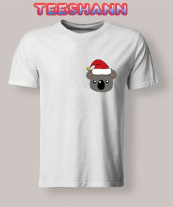 Cute Christmas Koala T-Shirt Adult Size S - 3XL