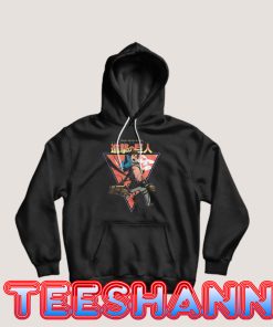 Eren Attack On Tittan Hoodie Unisex Adult Size S - 3XL