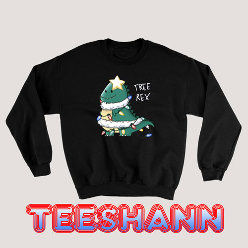 Tree Rex Christmas Sweatshirt Adult Size S - 3XL