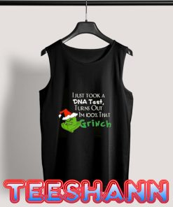 Test Grinch Christmas Tank Top Adult Size S - 3XL