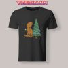 Dinosaurs Struggle Christmas T-Shirt Adult Size S - 3XL