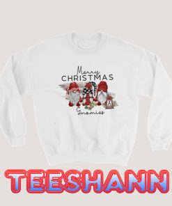 Merry Christmas Gnomies Sweatshirt Adult Size S - 3XL