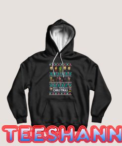 Cute Marvel Christmas Hoodie Adult Size S - 3XL