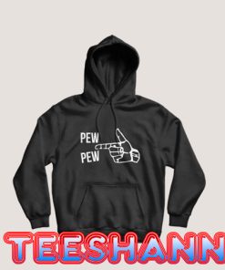 Pew Pew Finger Gun Hoodie