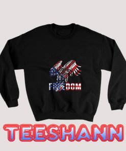 Freedom-Usa-Flag-Eagle-Sweatshirt