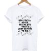 Billie Eilish Lyrics v2 T-shirt