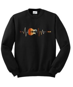 Heartbeat Guitar Sweatshirt