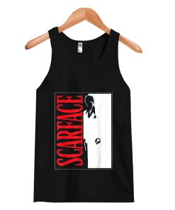 Scarface Black and White Movie Poster Graphic Tank Top