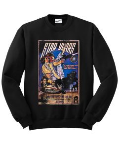Star Wars Classic Vintage Movie Poster Graphic Sweatshirt